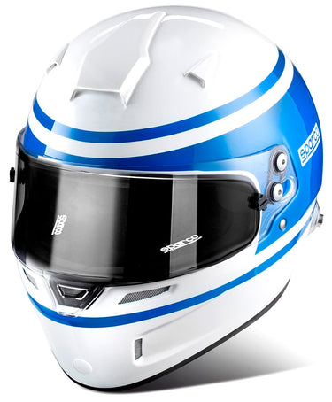 Sparco Air Pro RF-5W 1977 retro styled auto racing helmet for track days and all sports car racing.
